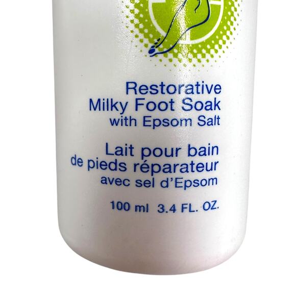 Avon Foot Works Restorative Milky Foot Soak with Epsom Salt 3.4 Fl oz New - Picture 5 of 6